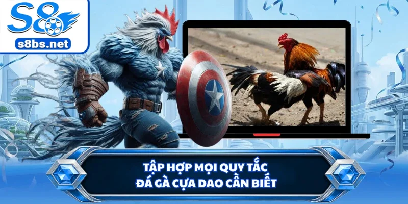 Đá Gà Cựa Dao - Sàn Đấu Trực Tuyến Uy Tín Nhất Tại S8 2 Tập hợp mọi quy tắc đá gà cựa dao cần biết