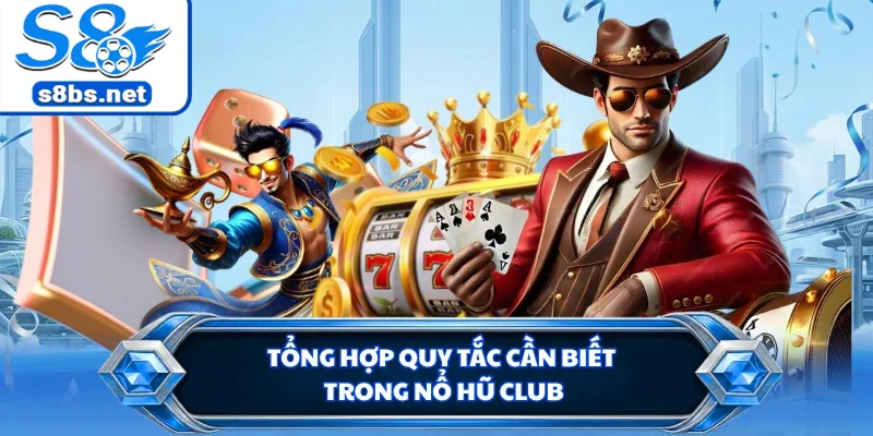 Nổ Hũ Club - Hướng Dẫn Cách Quay Thưởng Jackpot Tại S8 3 Tổng hợp quy tắc cần biết trong nổ hũ club